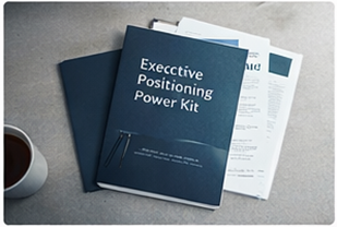 Image of a journal with the title Executive Positioning Power Kit